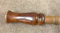 Duck call- wood    Approx 6 inches long