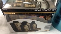 Camouflage seat cover kit