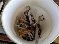 D- BUCKET OF AMERICAN WRENCHES