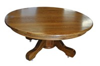 Solid Oak Coffee Table Round