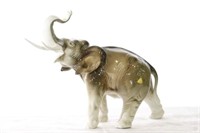 Royal Dux Elephant Figurine