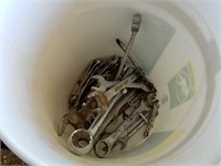D- BUCKET OF IMPORT WRENCHES