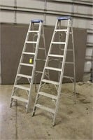 (2) 8FT Step Ladders