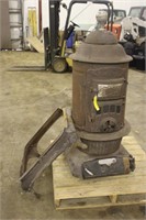 Round Oak Cast Iron Stove