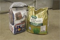 (2) Bags Kingford Charcoal and Scotts EZGrass Seed