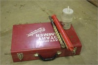 Milwaukee Rotary Hammer In Case, With Extra Bits,