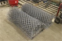 (2) Rolls 48" Chain Link Fence, Unknown Lengths