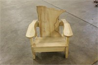 Cedar Minnesota Chair, Unused