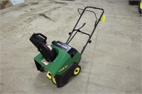 John Deere TRS 21 1-Stage Snow Blower, Runs