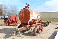 66"x48" Fuel Barrel on Transport, With Pump and