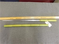 Hidden Bamboo Style samurai sword