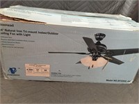 44" Tri-mount Indoor/Outdoor Ceiling Fan