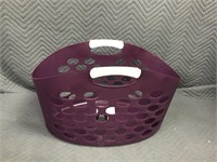 60.6 Litre Laundry Basket - Purple
