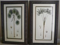 Ethan Allen framed botanical prints