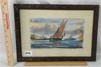 Artwork Entitled- "Fishing Boat"