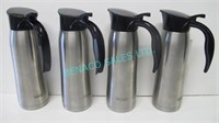 4X, S/S THERMAL JUGS