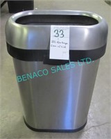 1X, S/S GARBAGE CAN W/ LID