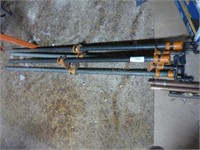 (4) 4' pipe clamps