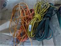 Lot of 5 electric cords