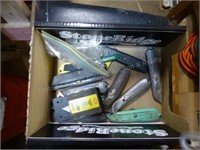 Lot of razor knives