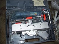 Bosch saw with small miter box