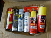 Box of sealers & spray foam