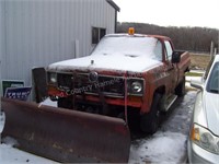 1973 Chevy plow truck
