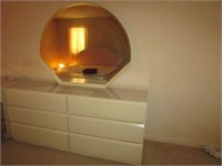 Contemporary Dresser & mirror