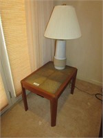 End table & Lamp