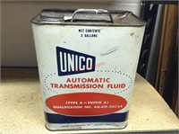 Vintage Unico ATF two gal can