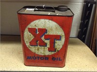 Vintage XT Motor Oil Can
