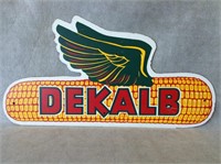 Vintage Dekalb Corn Cob Pressboard Sign