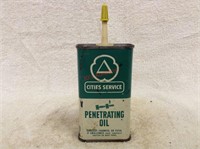 Early Cities Service Penetrating Oil 4oz can
