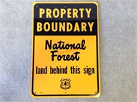 ca. 1954 US Forest Service National Forest Sign