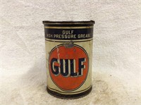 Vintage Gulf high pressure grease can