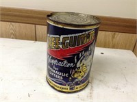 Vintage Dee-Gumm Hydra Lifters 1 quart can