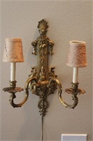 Metal Wall Lighting Sconces with Two