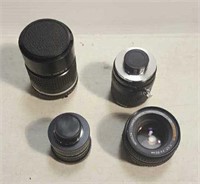 Minolta, Fusinon-tv, Computor, Nikon lenses