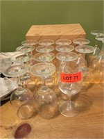 Wine Glasses x 20