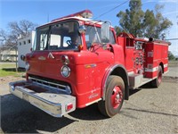 RETIRED 1978 Ford 8000 Fire Engine