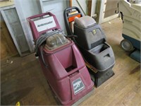 (2) Assorted Carpet Cleaning Machines