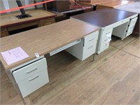 (2) Assorted Desks