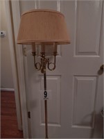 BRASS FLOOR LAMP 52"