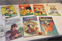 lot 7 vintage Walt Disney Comic Books
