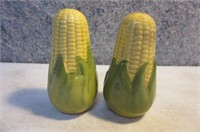 Corn Pottery Salt & Pepper 6" Set Shawnee?