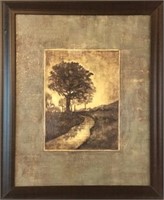 Framed Art, Tree and Path