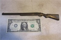 antique 10.5" Metal Toy Gun