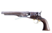 Civil War Colt Model 1860 3 Screw .44 Cal Pistol