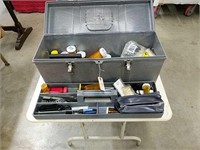 Box Of Gun Cleaning Supplies As Shown