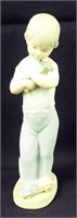Lladro Figurine Of Boy With Toys